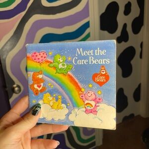 Vintage Meet The Care Bears Small Book
